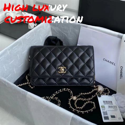 กระเป า clutch chanel|CHANEL Lambskin Quilted Chanel 19 Round Clutch With Chain .